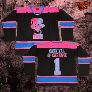 Carnival of Carnage EST Hockey Jersey, All Over Print Hockey Shirt for Men and Women, Gift for ICP Juggalo Fan