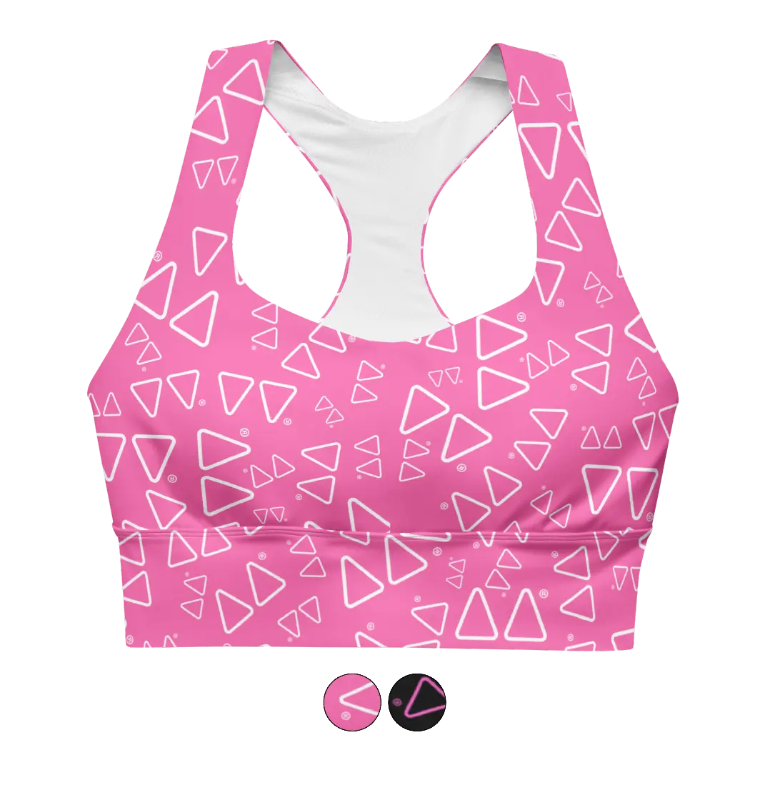 DivaDance Triangles Sports Bra