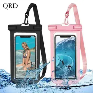 Qrd Digital Camera Storage Bag, Shock-Proof and Waterproof, PU Leather, Unisex, Camera Accessories, Travel Essential, Electronics Storage Bag