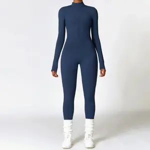 One piece seamless women yoga jumpsuit