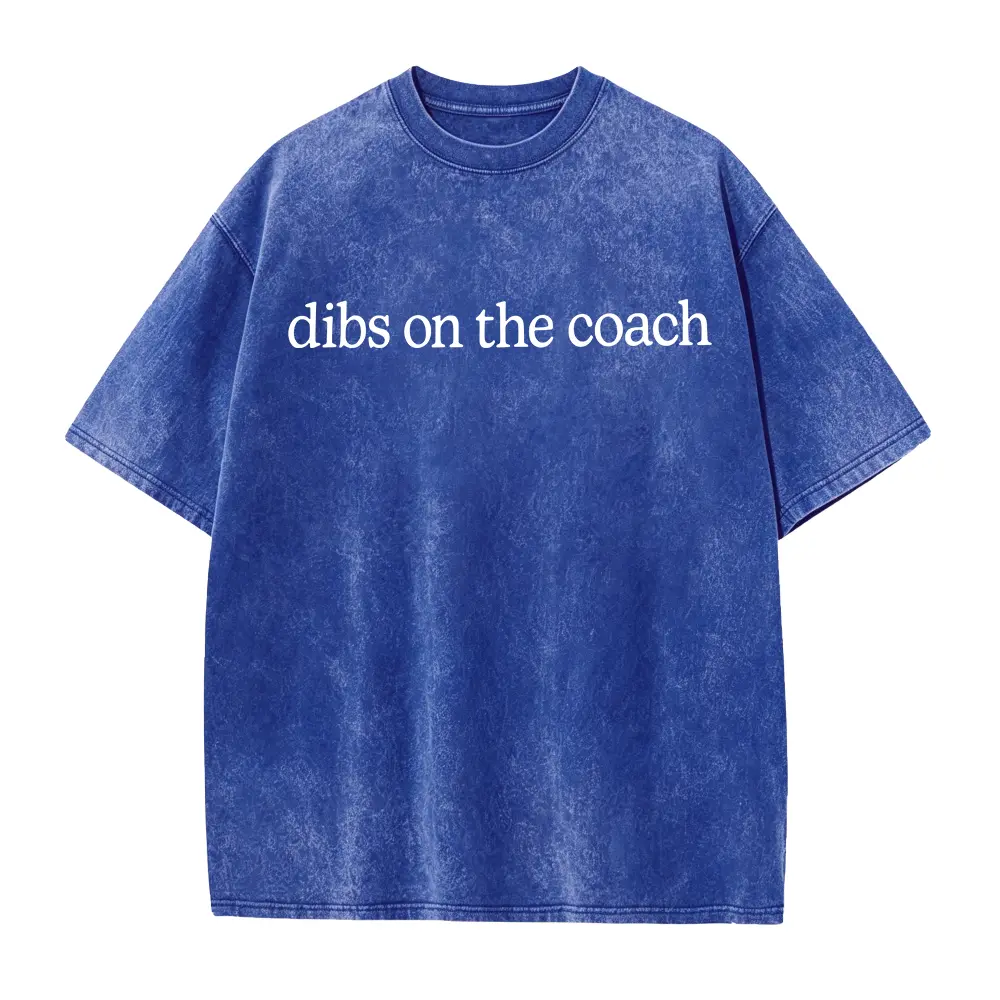 Dibs On The Coach T-shirt Funny Sports Wife Tee For Football Basketball Baseball Gift Idea For Coach’s Or Wife Fit Fabric,summervibes