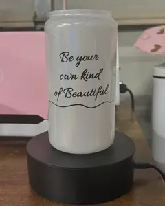 Be Your own kind of Beautiful Glass Can Tumbler