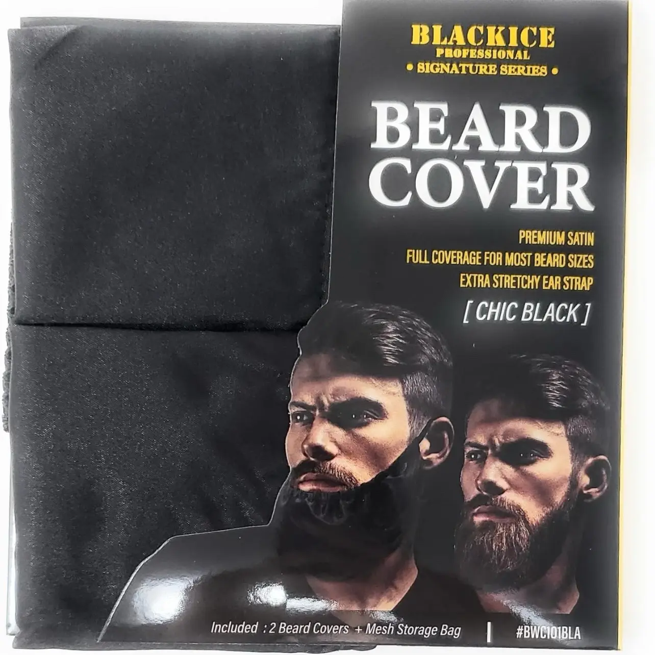 Black Ice Professional Beard Cover 2 Ct Black Ice Professional Beard Cover 2 Ct