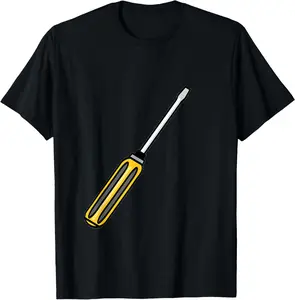 100%cotton Screwdriver Tool T-Shirt