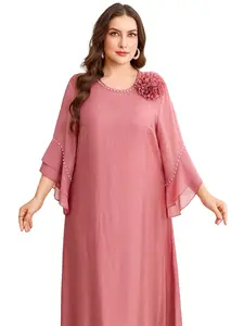 Elegant Plus Size Beaded Dress, Fashionable Sequined Jumpsuit, Stylish All-Over Rhinestone Design, Perfect for Special Occasions