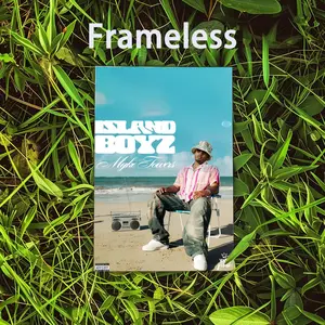 Poster Modern Towers art 2D poster, suitable for bedroom living room ISLAND decor. BOYZ Vibrant colors, M-Myke clear images ideal for home office decor Canvas Material