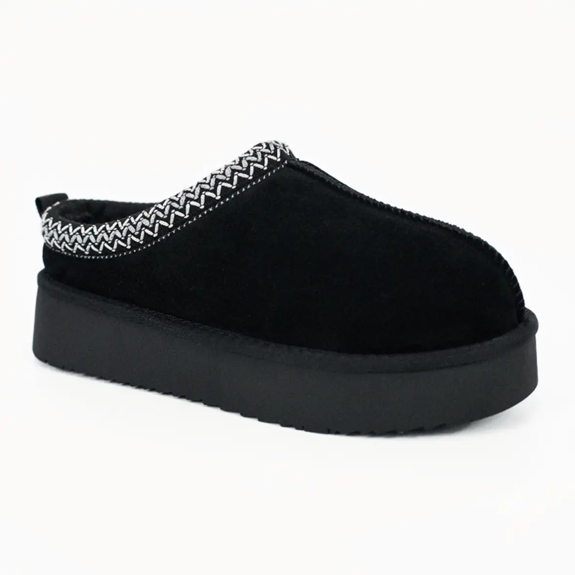 Black-platform bottom