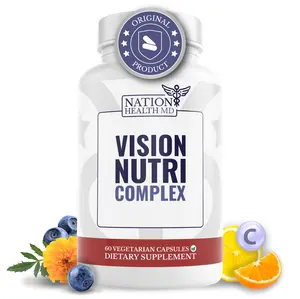 Support Your Eyes with VISION NUTRI COMPLEX – Natural Support for Eye Function | 60 Vegan Capsules