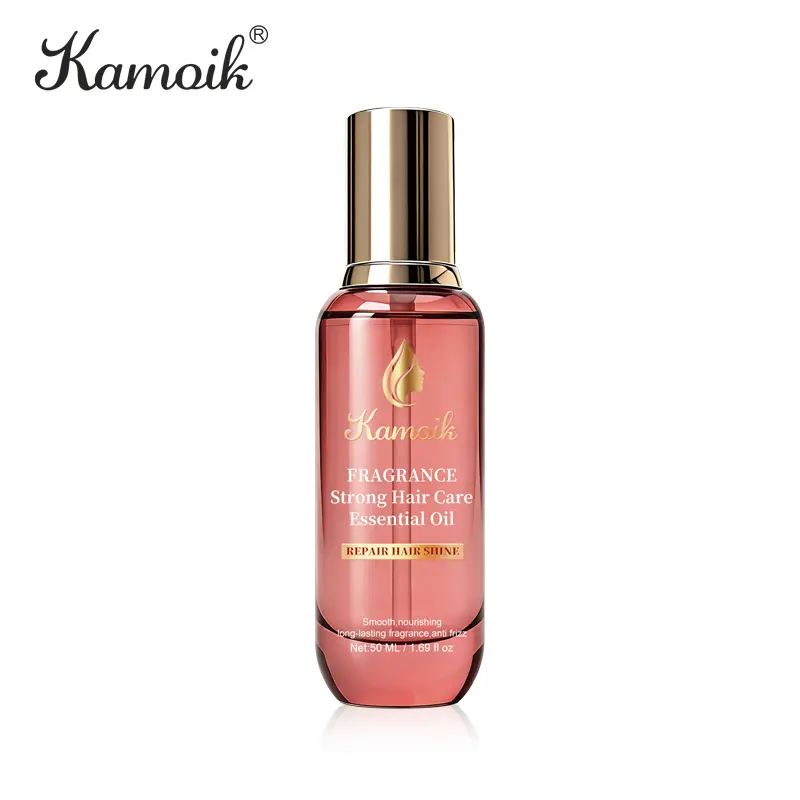 Kamoik Weightless Healing Hair Oil – Keratin, Honey & Macadamia Oil – Hair Serum for Dry Damaged Hair – Frizz Control, Silky Shine – 50ml