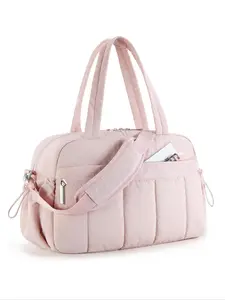 Fashionable, simple and lightweight one-shoulder sports travel bag, multi-compartment short-distance travel fitness sports bag, niche leisure large-capacity versatile daily commuting bag, Casual Sports Bag, suitable for fitness yoga, short travel, etc.