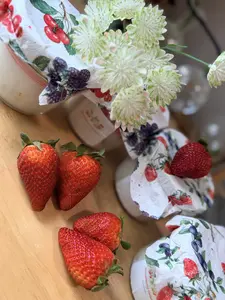 Strawberry Gelato jelly soy tart candle