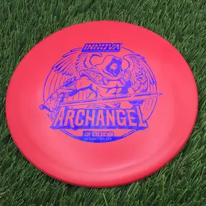 Innova DX Archangel with Burst Logo Stock Stamp - 169.3g - Red