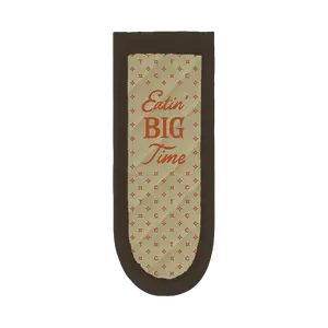 Eatin' Big Time Cast Iron Skillet Cover