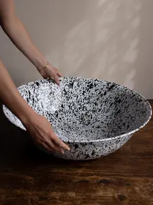 Enamel Splatter Big Benson Basin
