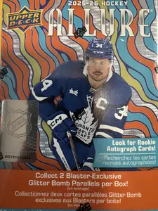 2025-26 Upper Deck ALLURE Hockey- 4 packs-$10 PER SINGLE PACK