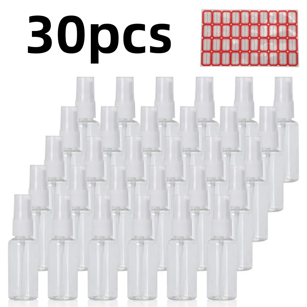 30 pcs Fine Mist Spray Bottles Refillable Hand Spritzer Bottles Small Plastic Spray Bottles Travel Spray Bottle with Pump Spray Cap