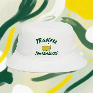 MASTER TOURNAMENT BUCKET HAT, Printed Bucket Hat, Golf Tournament Hat