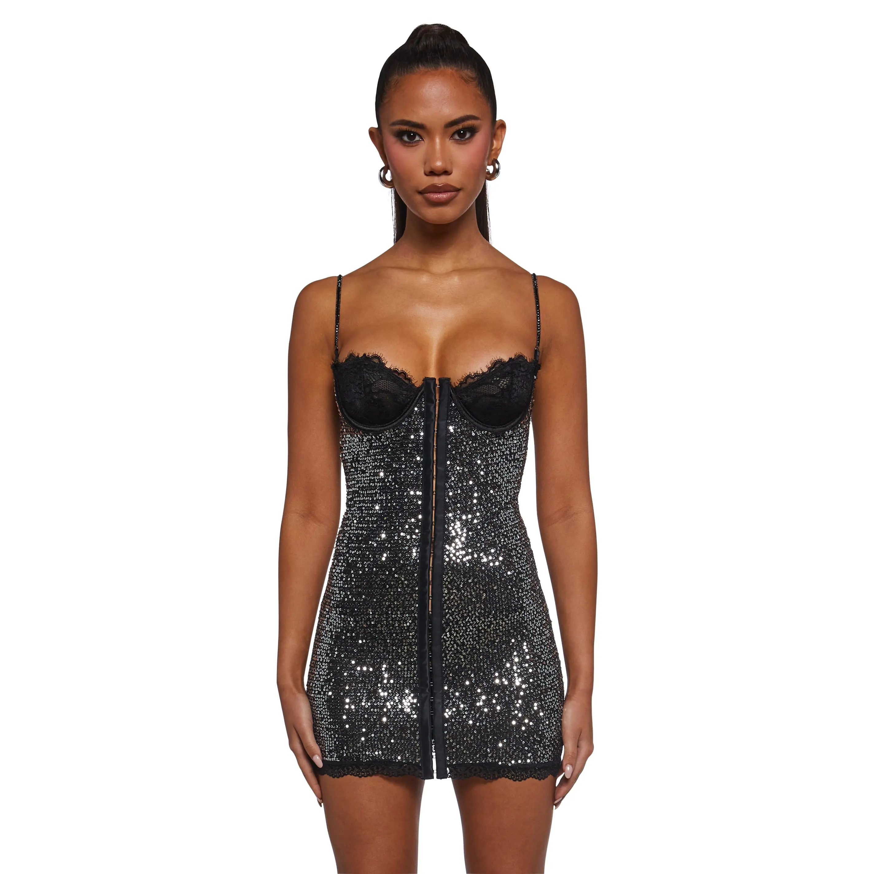sequin slip dress - TikTok Shop