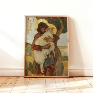 Jesus Art Print Catholic Inspirational Wall Decor