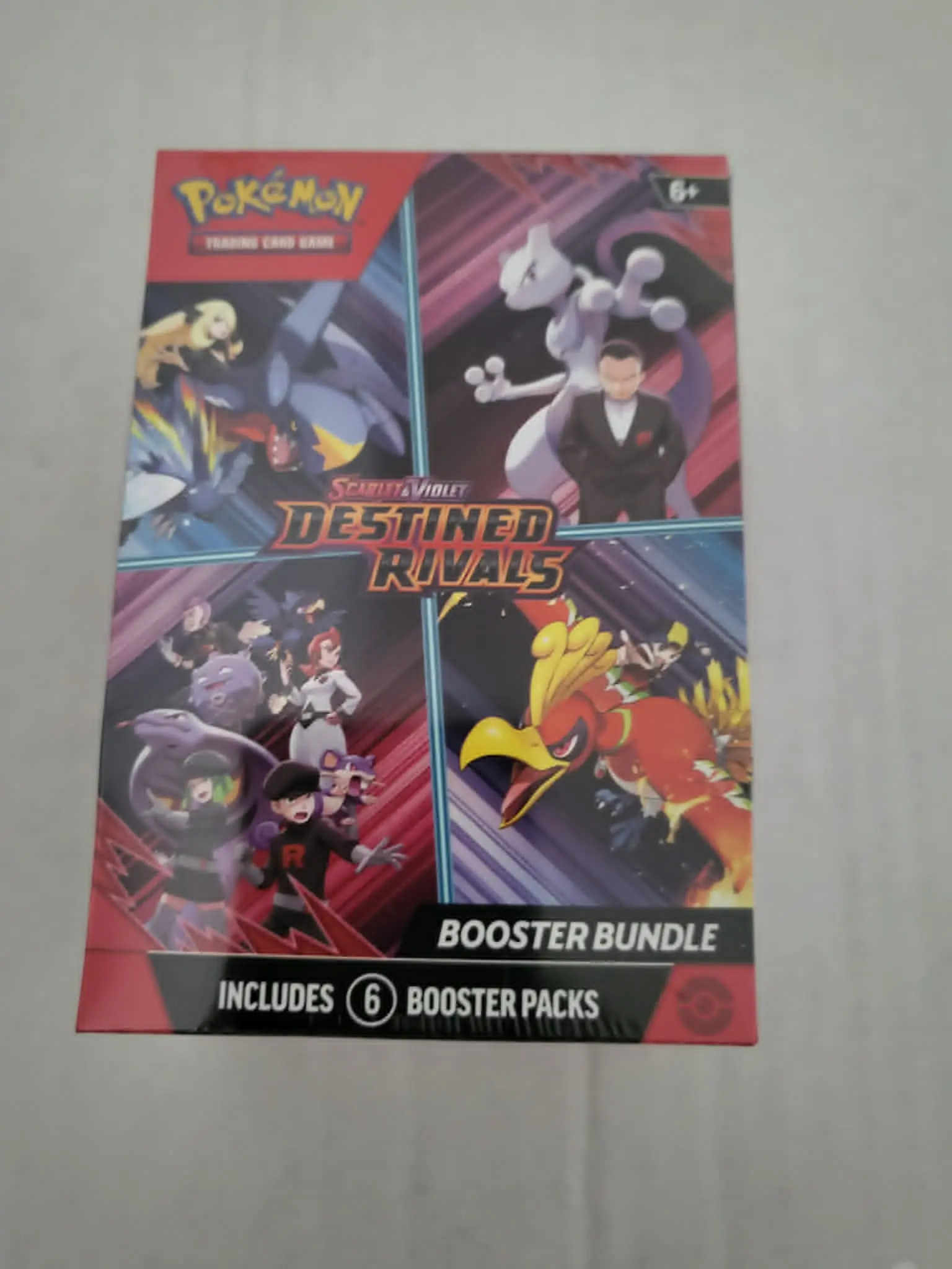Pokémon Trading Card Game - Destined Rivals Booster Bundle Includes 6 Booster Packs for Collectors and Fans
