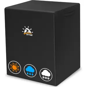 Air Conditioner Cover for Outside Units 30 Inch - 600D Air Conditioning AC Covers Waterproof, Winter Cover for Central AC Condenser, Swamp, Pool Heater, Heat Pump, HVAC and More