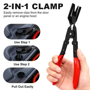 Multifunction Car Repair Screw Removal Plier, Portable & Universal Disassembly Tools Automotive Repair Tools for Car For Audi For Volkswagen For Hyundai ,Car Relay Removal Pliers, Car Hand Disassembly Repair Tool, Summer Essentials for Car