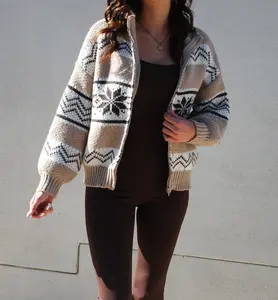 Noelle Fair Isle Sweater Jacket