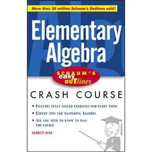 USED-Schaum's Easy Outlines: Elementary Algebra by Barnett Rich (Paperback)