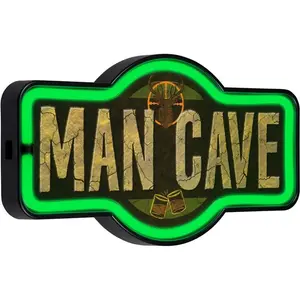 Man Cave Marquee Rope Sign