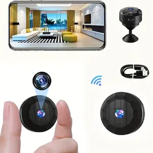 [Wireless Security Camera] Smart Wireless Security Camera - 2.4GHz WiFi Indoor/Outdoor, USB Rechargeable for Travel/Renters |   Home Pet Monitoring, No SD Card, Mobile App