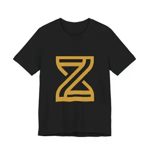 Zensation Mark Tee — Gold on Black
