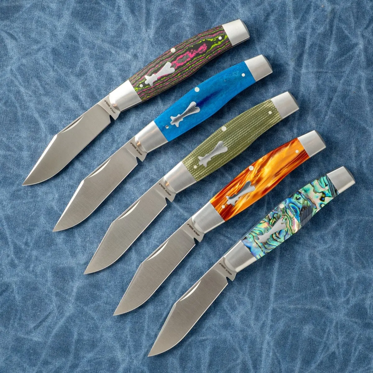 Jack Wolf Knives Stockman 14c28n Slipjoint Knife