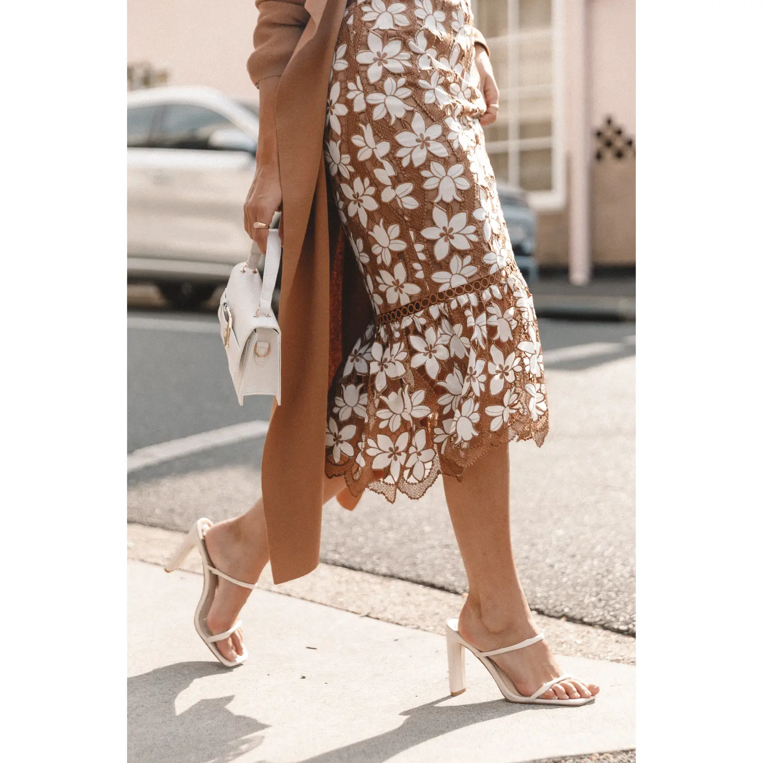 Pierre Long Sleeve Lace Maxi Dress - Mocha - TikTok Shop Pierre Long Sleeve Lace Maxi Dress - Mocha - TikTok Shop