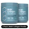 2x NeoCell Multi Collagen Bio-Peptides Powder - With Hyaluronic Acid and Vitamin C - 10 Types of Collagen - 2 Pack Bundle