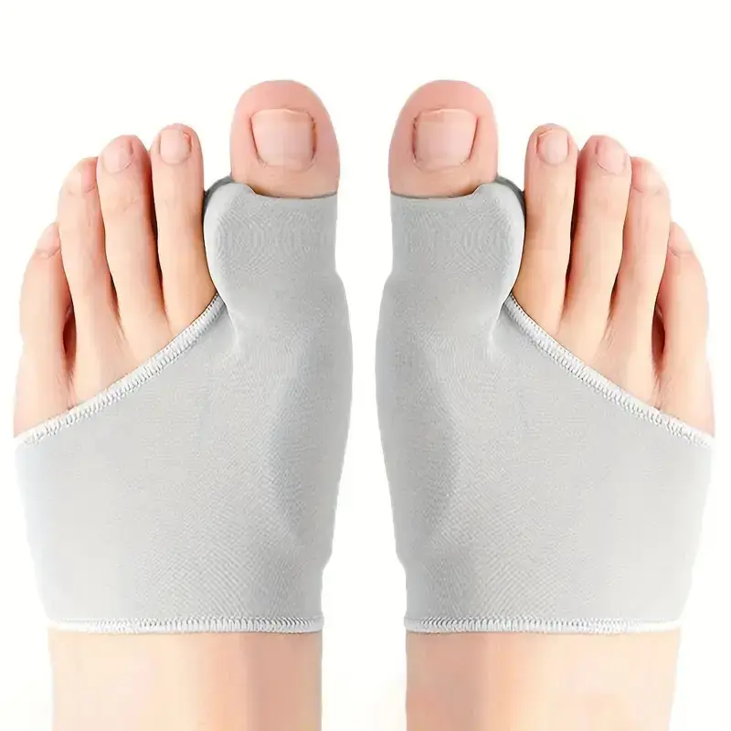 Reinforced Foot Protector Set, Lycra Big Toe Separator with Secure Fit for Hallux Valgus, Daily Foot Care Sleeve for Comfort & Relief, Toe Corrector for Healthy Feet