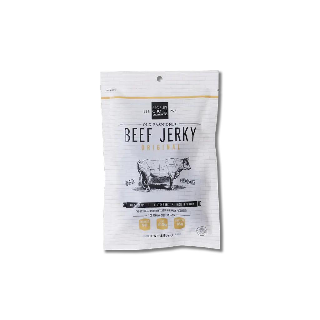 People's Choice Beef Jerky 2.5oz Old Fashioned - Original