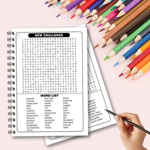 Launches a large character anagram book with over 600 historical terms to provide a soothing summer activity for adults. It is designed to relieve stress and provide relaxation on the beach. This collection contains fun and challenging anagrams.