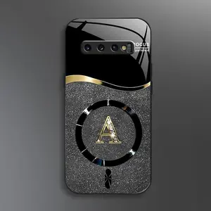 Suitable for [Galaxy S10 4g] high-end MagSafe phone case🥰，Choose from any of the 26 letters， Minimalist, premium design—drop-resistant and fingerprint-proof YM99