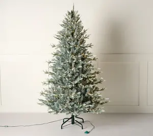 Bethlehem Lights 6.5' Grand Fir Tree w/Storage & 4-in-1 LEDs