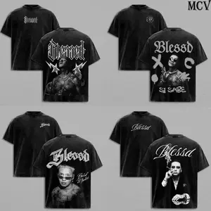 [COLLECTION] Blessd “El Bendito Tour 2026” Vintage Washed T-Shirt, Latin Urban Concert Graphic Tee, Reggaeton Tour Aesthetic Oversized Heavyweight Cotton Streetwear 3UY