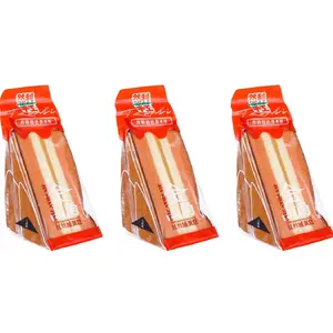Jin Shan Jiao Red Velvet Flavored Cake 3 Pack - Indulgent Taste, Variety of Flavors, 3.35oz Each, Ideal for Dessert Snacks