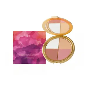 Eyeshadow  Multi-FunctionMakeup Palette,Multi-purpose Portable, Daily EyeCheekMakeup Cosmetic-A56