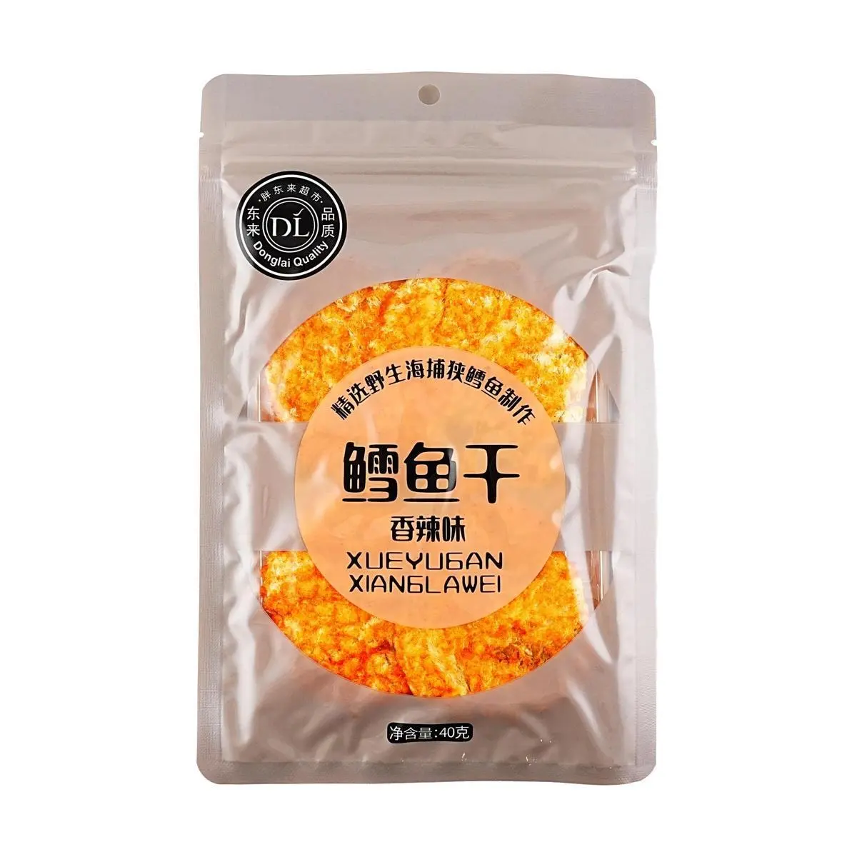 Pangdonglai Spicy Cod Fish Jerky 40g | High Protein Snack | Trending Viral Treat