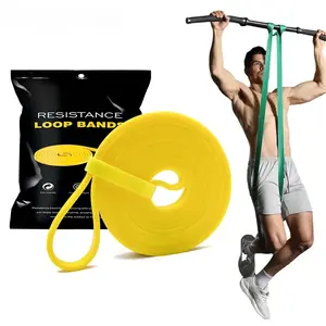Latex Resistance Band, 1/4/5pcs Pull Up Gym Home Fitness Rubber Expander Loop, LINGPENG Strength Assist Workout Training Equipment for Men and Women