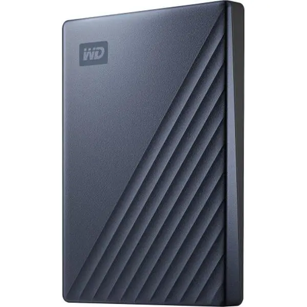 Western Digital My Passport Ultra 2TB Portable External Hard Drive - USB 3.0 Interface, 256-Bit Encryption Safe, Auto-Backup, Blue, 0.52 lbs, Compatible with Windows, External Storage Devices, 2 Tb