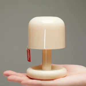 USB Rechargeable Touch Sensor Table Lamp - 5 Adjustable Brightness Levels, Portable Mini Desk Light for Bedroom, Study, Car & Home Decor |   Night Light, Reading Lamp, Gift Idea