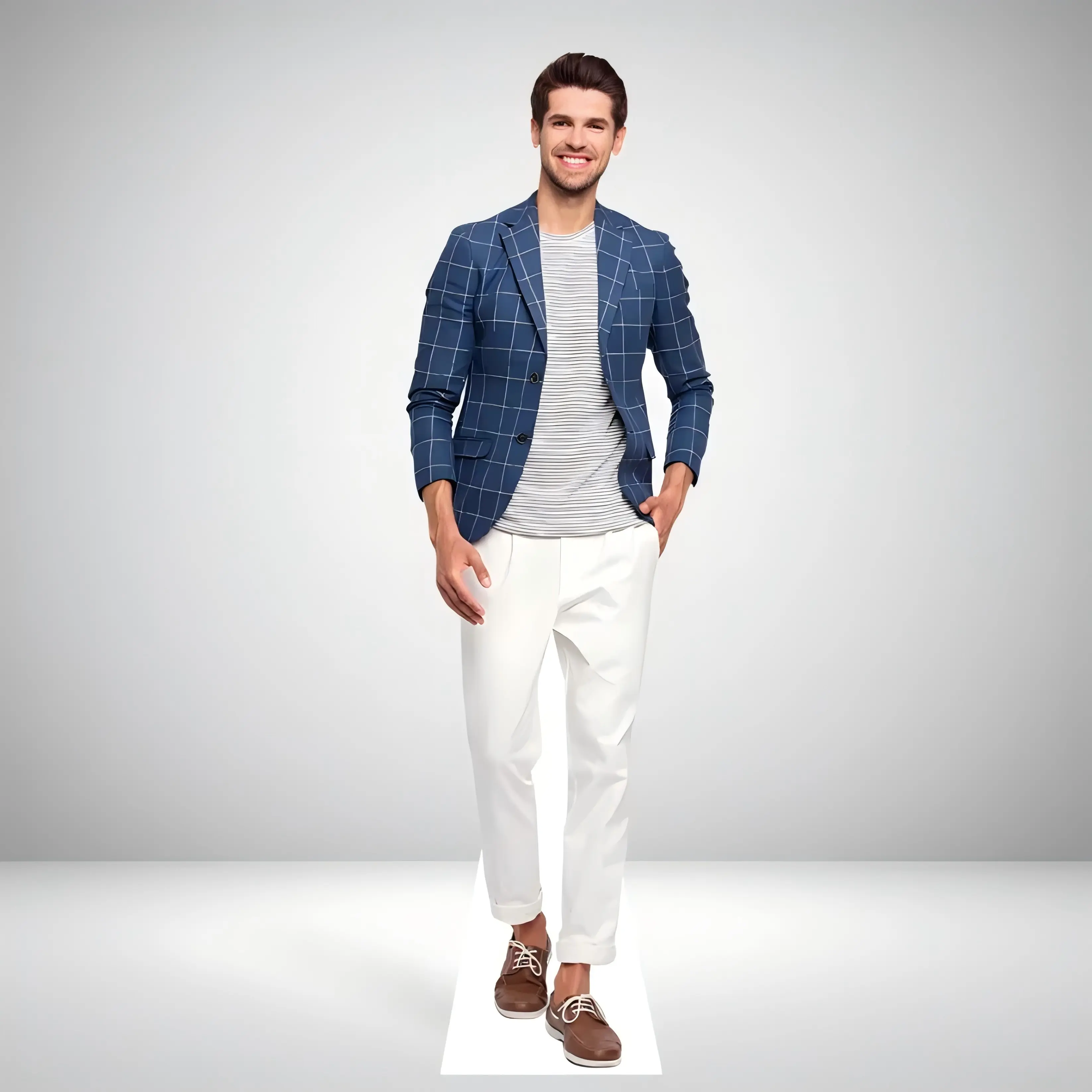 Personalized Photo Standup - Custom Life Size Cardboard Cutout with High-Resolution Printing, Multi-Size 1-8 FT Options, Home Decoration Items for Weddings, Events (Upload Your Photo)