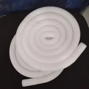 Epe Foam Strip for Wedding Flower Arrangement, Shockproof Filled Round Bar in, 210cm Length for Craft and Decoration, Diy Flower Decor