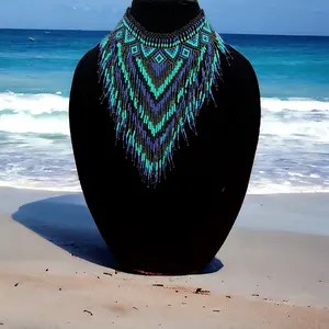 Handmade Mayan Jewelry Mayan Enigma Ensemble Necklace