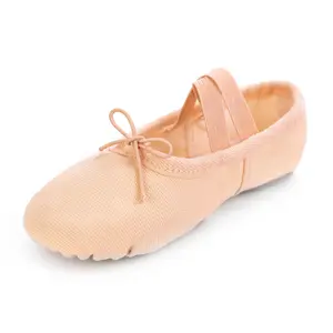 Canvas Ballet Slippers Ballet Shoes for Girls and Boys (Toddler/Little Kid/Big Kid),Split Sole Yoga Practice Dance Shoes